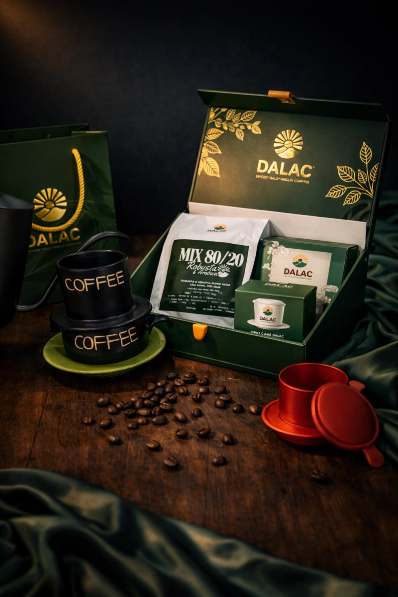 COMBO SIGNATURE Mix 80/20 (80/20 coffee mix, coffee filter, coffee aroma sachet)