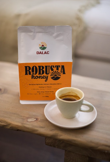 DALAC Robusta Honey Product packaging and storage instructions